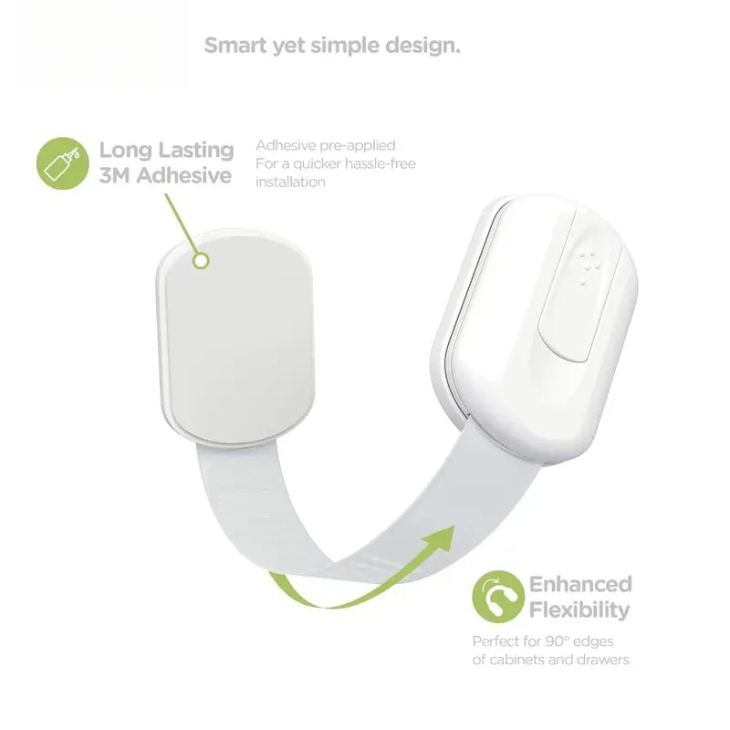 Adhesive Child Safety Cabinet Lock