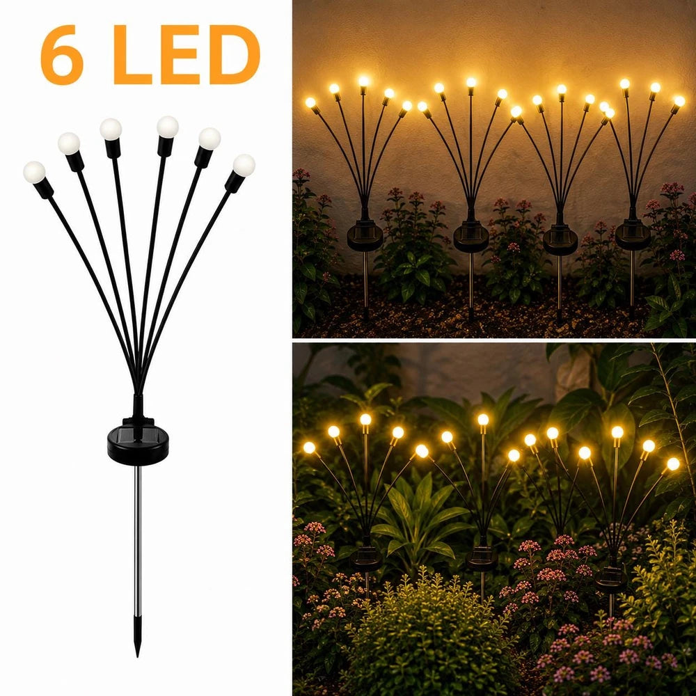 Solar Firefly Garden Lights