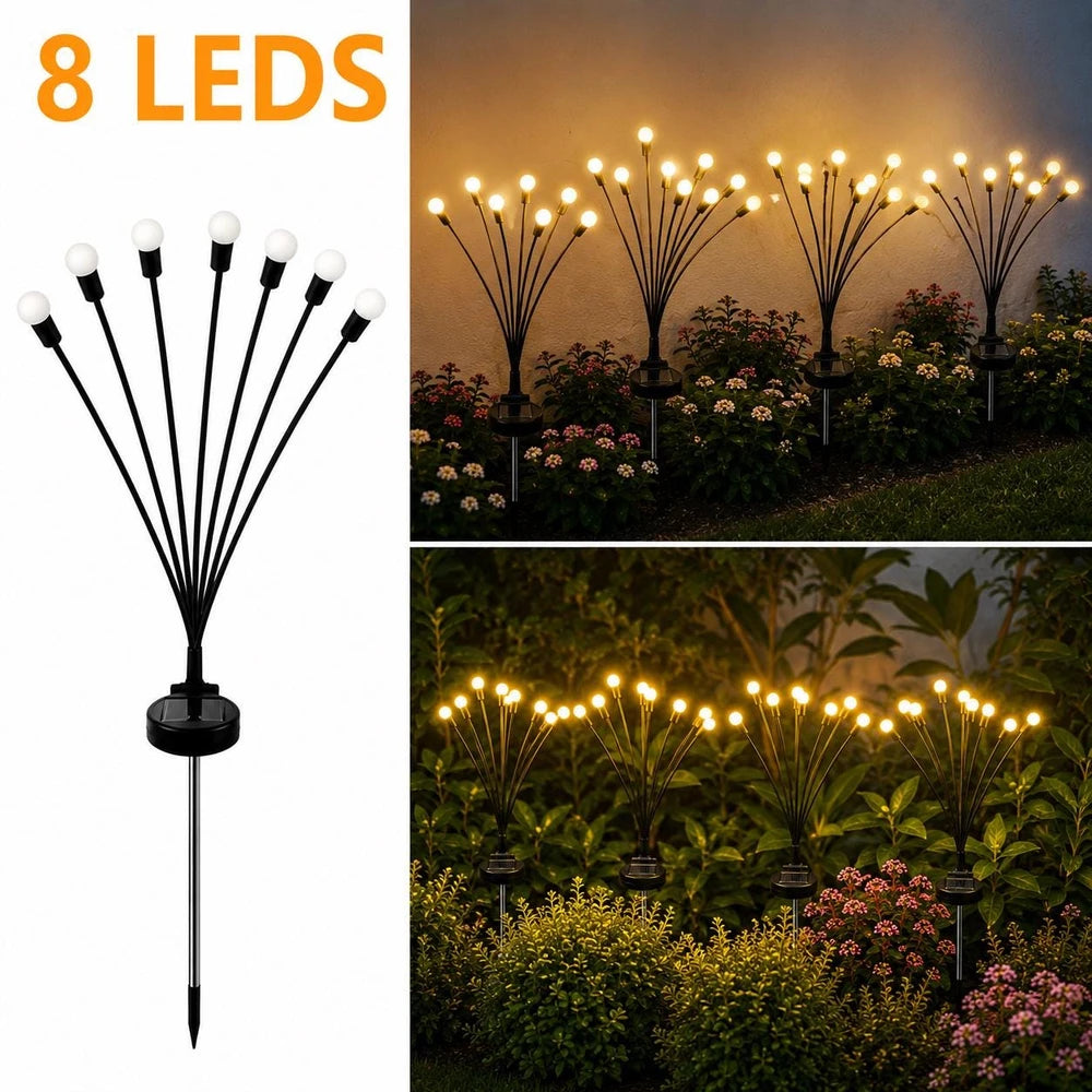 Solar Firefly Garden Lights