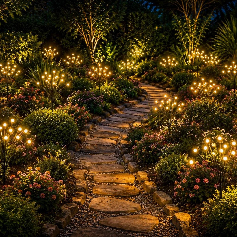 Solar Firefly Garden Lights