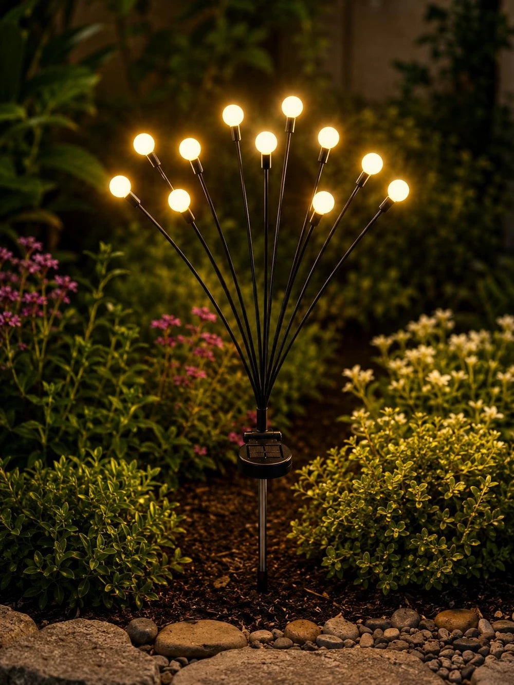 Solar Firefly Garden Lights