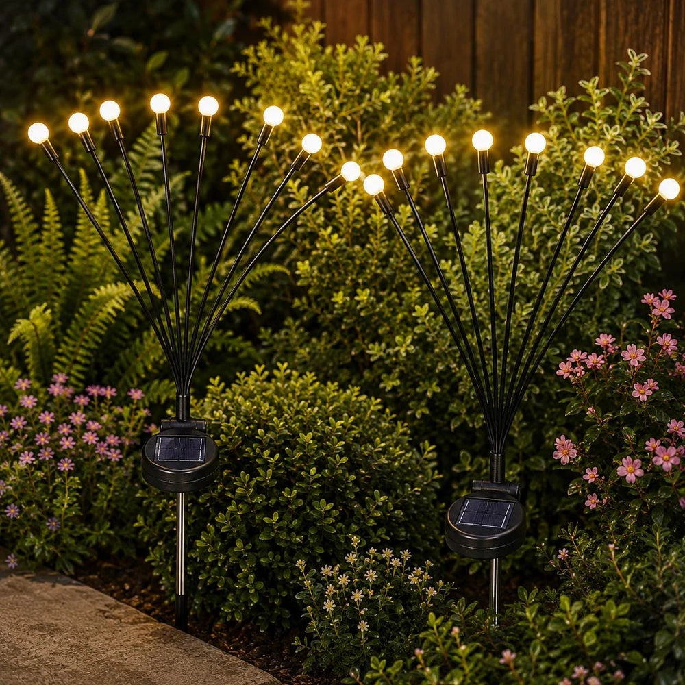 Solar Firefly Garden Lights
